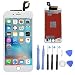 Produktbild LCD Touchscreen für Apple iPhone 6S 4.7", LCD-Display am Gehäuse für iPhone 6S Weiß +Komplettes Werkzeug