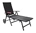 Produktbild D&S Vertriebs GmbH Alu Sonnenliege Gartenliege Rattanliege Rollliege Relaxliege Rollenliege Liege