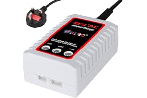 Haisito B3 Lipo Battery Charger for 2-3S Batteries Pack (7.4V,11.1V), Compact Airsoft Battery Balance Fast Charger (100-240V) for RC Quadcopter RC Drone Car Boat (White)