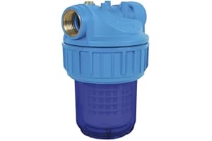 Ribimex PRFIL5S3UV Filtro per Acqua, 5", con Cartuccia, Blu