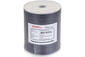CMC Pro/Taiyo Yuden DVD-R 16x White Inkjet Printable Full Face (100 Stack)