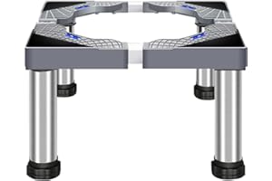 XLZJYIJ Waschmaschine Untergestell, Verstellbare Waschmaschine Sockel Höhe 18-21cm, Podest für Waschmaschine, für Kühlschrank, Waschmaschine, Rockner, Gefrierschrank (Einstellbare 40-60cm)