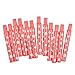 Fashion Base® 5pcs Portable Retractable Lip Brush Makeup Cosmetic Lipstick Brush (5Pcs Pink)