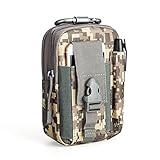 LUZWAY Taktische Hüfttaschen Molle Tasche Gürteltasche...