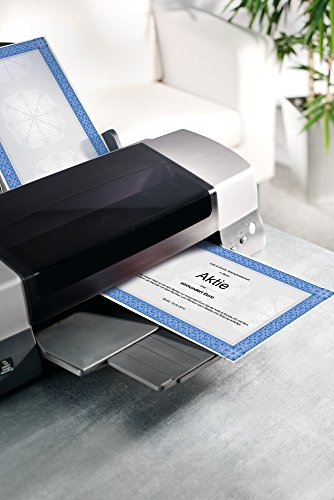 Sigel DP490 Motiv-Papier, Wertpapier blau, 185 g, DIN A4, 20 Blatt - 5