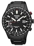 Seiko Herren Analog Solar Uhr mit Edelstahl Armband SSF005J1