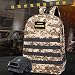Produktbild mdsqwl Camouflage Huhn 3D Rucksack Outdoor Multifunktions-Armee-Fan Jedi Survival mit dem gleichen Teil zu Essen Hühnerbeutel Kapazität 20-35 l Canvas
