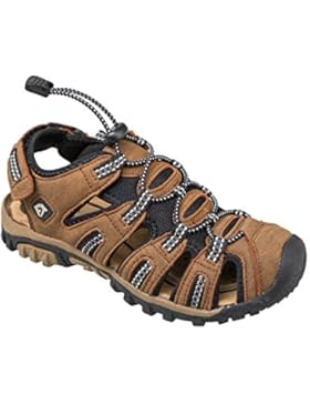 GIBRA® Trekkingsandalen, mit Klettverschluss, braun, Gr. 36-41