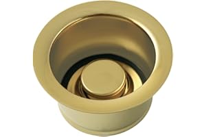 Kingston Brass BS2002 Made to Match Extended Disposal Flange, Polished Brass, 4.5 x 4.5 x 2.63