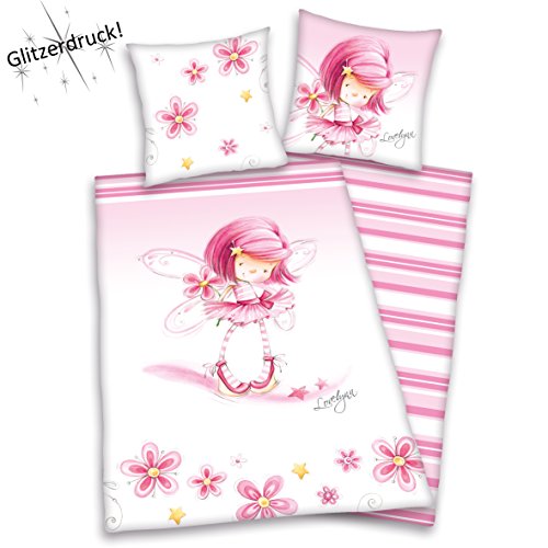 Herding 445018050412 Bettwäsche Lovelynn, Kopfkissenbezug: 80 x 80 cm und Bettbezug: 135 x 200 cm, 100 % Baumwolle, Renforce - 2