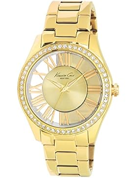 Kenneth Cole Transparency Damenuhr goldfarben KC4853