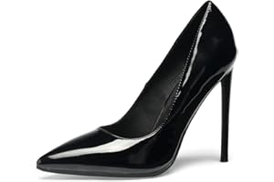 DELONIX REGIA Tacchi Alti da Donna a Punta Classico High Heels 12CM Scarpe da Donna Slip on Pumps Pompe di Vestito a Punta Chiusa Stiletto per La Ragazza Matrimonio