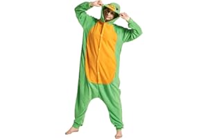VENASTER Cosplay Adulte Pyjamas Unisexe Onesies Deguisement Animaux Grenouillères Romper Pajamas Vêtements de Nuit Carnaval Costumes Siamois