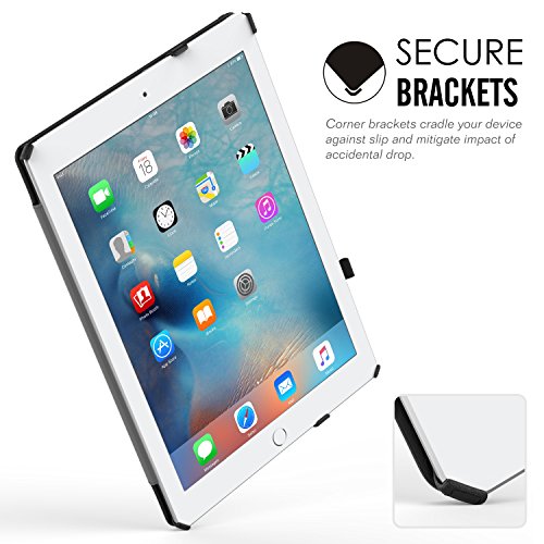 MoKo Hülle für iPad Pro 12.9 2015 – Slim-Fit PU Leder Tasche Schutzhülle Schale Smart Case mit Auto Schlaf / Wach Funktion und Stift-Schleife / Standfunktion für Apple iPad Pro 12.9 Zoll Tablet, Schwarz - 9