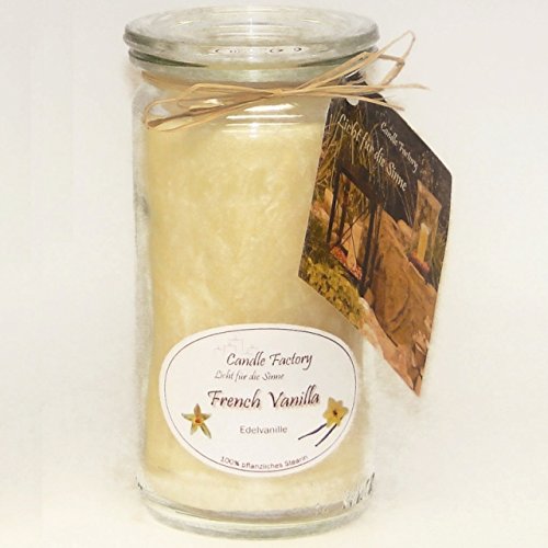 Candle Factory Duftkerze, 15 x 7 x 15 cm, french vanilla