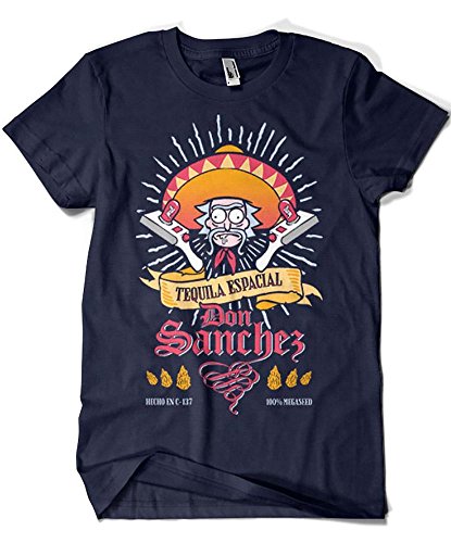 Camisetas La Colmena 2307-Camiseta Premium, Rick and Morty - Tequila D