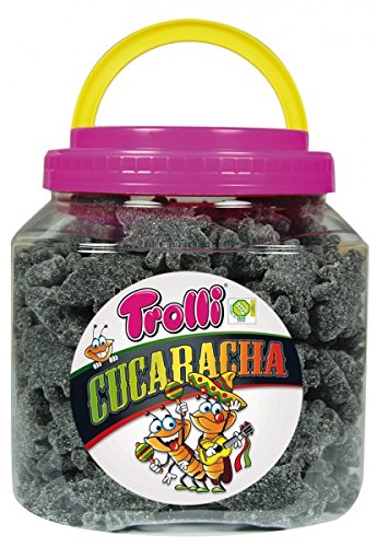 Preisvergleich Produktbild Trolli - Kakerlaken aromatisiert Lakritze - 160 Einheiten