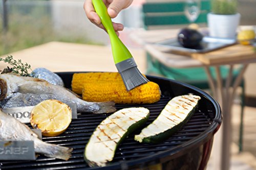 Outdoorchef Grillzubehör, Silikonpinsel, grün, 5×21,6×2 cm, 14.491.30 - 3