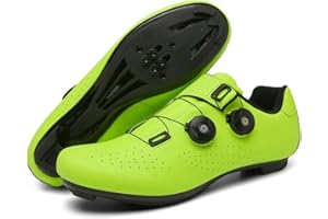 Hixingo Cycling Shoes Mens Womens MTB Bike Shoes Unisex Sneaker Simple Outdoor Breathable Road Mountain Shoes, with SPD and Delta Lock, Assisted Sports Shoes