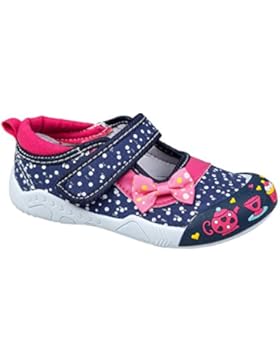 GIBRA® Freizeitschuhe für Mädchen, dunkelblau/pink, Gr. 25-30