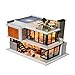Produktbild XXYsm Puppenhaus DIY Haus Miniatur Möbel LED Haus Weihnachten Valentinstag Puzzle Schmücken Kreativ Geschenke