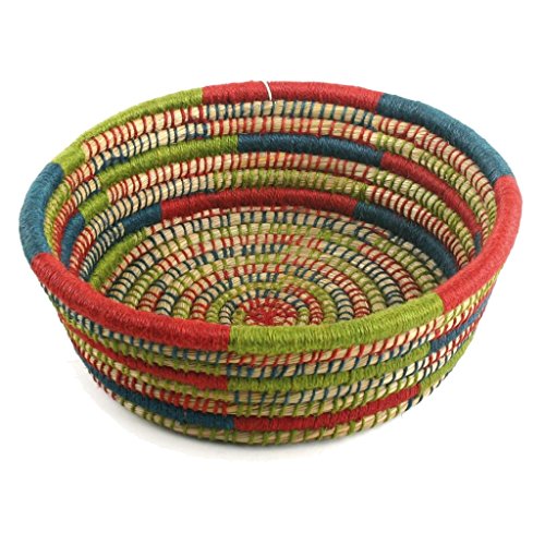AUFBEWAHRUNGSKORB Ø 30CM - KAISAGRAS HANDARBEIT - FAIR TRADE