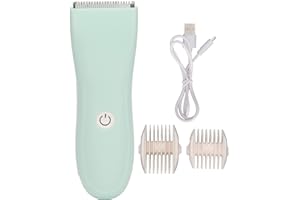 SERLIUM Baby Hair Clipper Waterproof USB Rechargeable Baby Kids Hair Trimmer Quiet Cordless Toddler Haircut Machine for Kids