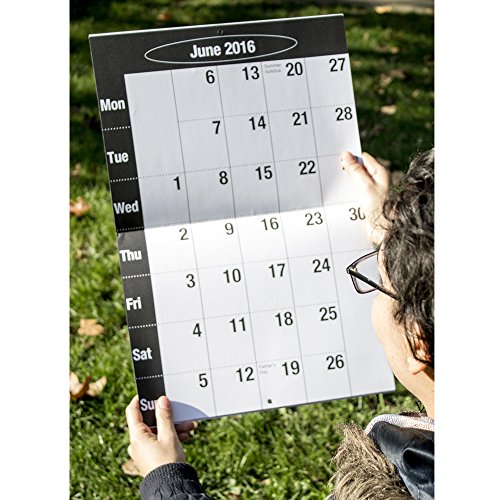 2016 Big Print Wall Calendar
