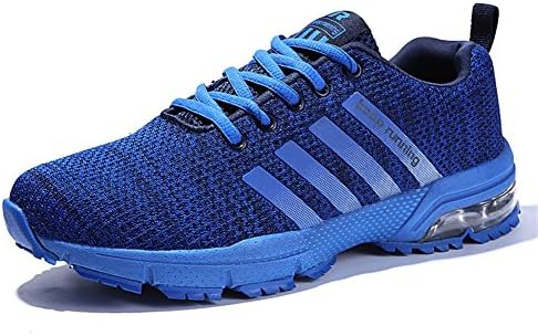 TUOKING Mens Womens Air Cushion Running Shoes Lightweight Sports Fashion Sneakers Breathable Athletic Gym Trainers