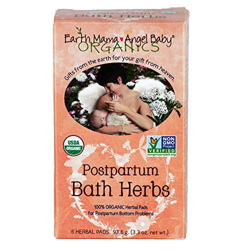Earth Mama Postpartum Bath Herbs Pads Pack of 6