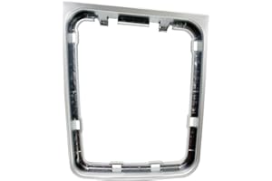 Somivo Schaltknauf für Fahrerseite, Schaltknaufhebel, Rahmenhalterung, kreisförmiger Schaltknauf 5GG713203A für LHD Manuell Golf 7 7.5 Golf R