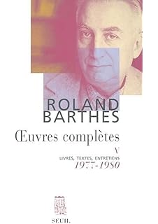Popular Of Barthes oeuvres completes tome PDF
