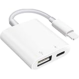 USB Kamera Adapter, USB Buchse OTG Adapter Kompatibel mit Phone , Tragbarer USB Adapter für Phone mit Ladeanschluss, USB Adap