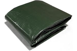 HANJET HJ HanjetHJ Grün 140g Abdeckplane Stoff Tarps Wasserdicht Mehrzweck Zeltteppich Vorzeltteppich Vorzeltboden für Ourdoor Camping Schutzplane (4mx5m=20m²)