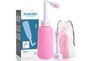 JINHENDS Postpartum Perineal Wash Bottle Portable Bidet, Women Peri Recovery Postpartum Care After Birth Postpartum Clean, Maternity Essentials for Travling,Kids,Puerpera,Eldery,Outdoor (Pink, 500ml)