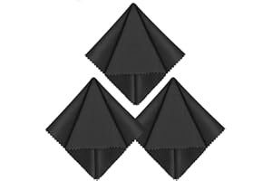 3X GRUTTI 20X20CM - Panni in microfibra per schermi LCD, lenti, tablet, notebook, occhiali, telefono cellulare, TV, e altre superfici delicate