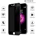 Produktbild hyrich New 6D iPhone 8 Plus/iPhone 7 Plus [gehärtetem Glas] Displayschutzfolie, Super zum Schutz vor Fingerabdrücken Kante zu Kante 9H Härte kratzfest Shield Full Screen Glas