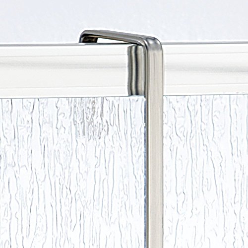 InterDesign 64376EU York Dusch-Caddy zum Hängen über die Tür, silberfarben - 4