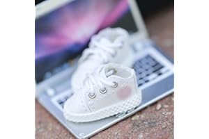 XiDonDon Casual Shoes for Ob11,DDF,Body9,1/12 BJD,GSC Doll Accessories Bjd Doll Toy Shoes (White)