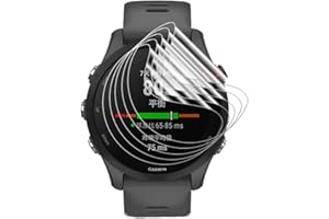 Renwox 5pcs Hydrogelfolie Displayschutz für Garmin vivoactive 4 Smartwatch Flexibel HD Clear Bildschirmschutz TPU [Berührungsempfindlich] [Blasenfrei] Einfache Installation Kit