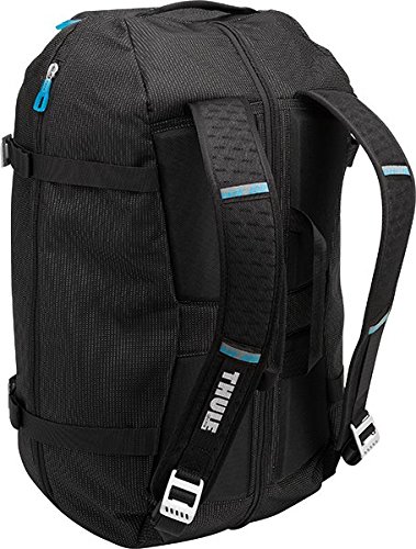 Thule Crossover Duffel Pack Reisetasche 40L  tragbar als Rucksack  Schwarz