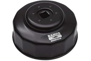 Bahco BE6307614F - Llave Filtro Cazoleta 74 Mm 14 Caras