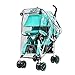 Price comparison product image Leadway Universal Baby Stroller Rain Cover Waterproof Umbrella Stroller Wind Dust Shield Cover for Strollers