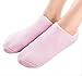 Makhry SPA Moisturizing Gel Socks with Vitamin E For Dry Cracked Heel Care Skin Repair Therapy Treatment Comfy Recovery Socks (Pink)