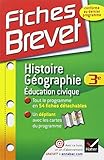 Fiches Brevet Histoire-Géographie Éducation civique 3e: Fiches de cours - Troisième