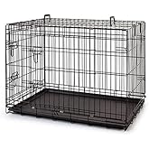 Metal K&ouml;pek Kafesi 120x75x84cm Siyah