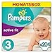 Produktbild Pampers Active Fit, Gr.3 (5-9 kg), 204 Stück