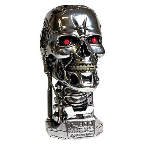 Nemesis Now-Terminator-Boîte de Rangement, argenté, 18 cm