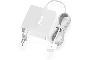 Besgoods Compatibilità Caricatore Mac Book Pro,85W T-Tip Adattatore Alimentazione per Mac Book Pro/Air da 13 e 15 pollici (metà 2012-2017) modelli A1502,A1465,A1435,A1425,A 14 24,A1398