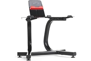 Bowflex Dumbbell stand with media rack